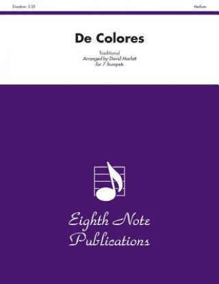 Книга de Colores: Score & Parts David Marlatt