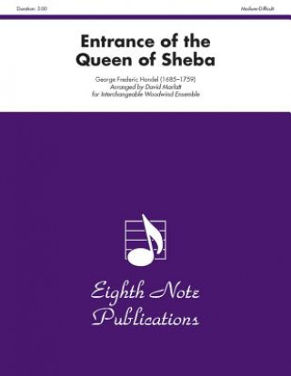 Könyv Entrance of the Queen of Sheba: Score & Parts George Frideric Handel