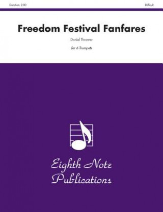 Book Freedom Festival Fanfares: Score & Parts Daniel Thrower