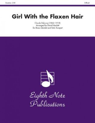 Book Girl with the Flaxen Hair: Score & Parts Claude Debussy