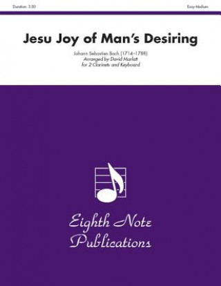 Carte Jesu Joy of Man's Desiring: Part(s) Johann Sebastian Bach