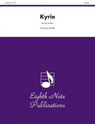 Kniha Kyrie: Score & Parts Randy Stulken