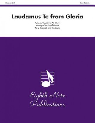 Książka Laudamus Te (from Gloria): Part(s) Antonio Vivaldi