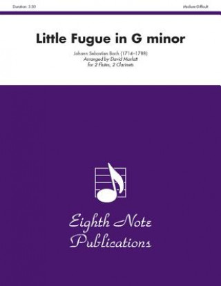 Книга Little Fugue in G Minor: Score & Parts Johann Sebastian Bach