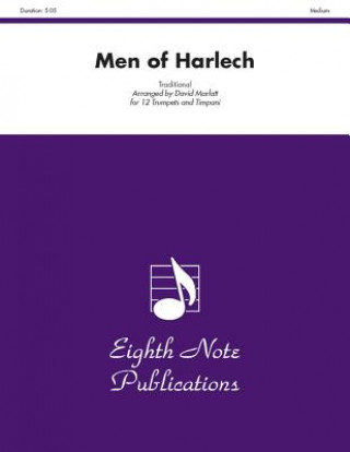Carte Men of Harlech: Score & Parts David Marlatt