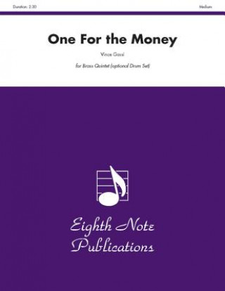 Книга One for the Money: Score & Parts Vince Gassi