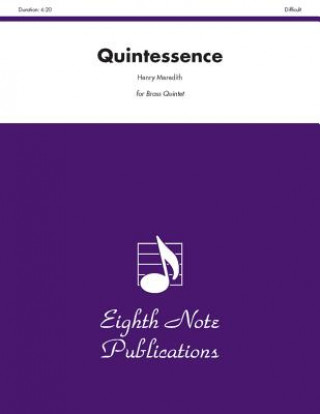 Carte Quintessence: Score & Parts Henry Meredith