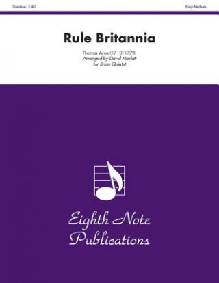 Книга Rule Britannia: Score & Parts Thomas Arne