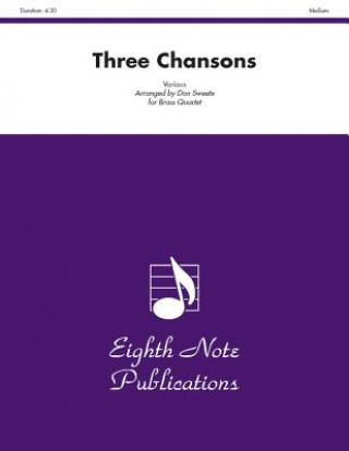 Buch Three Chansons: Score & Parts Don Sweete