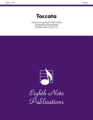 Książka Toccata: Score & Parts Girolamo Frescobaldi