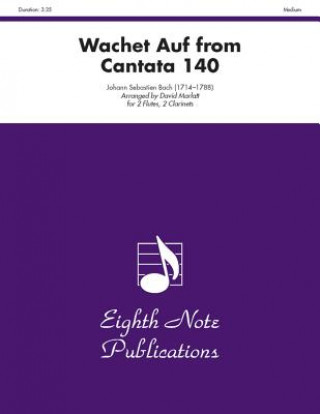 Carte Wachet Auf (from Cantata 140): Score & Parts Johann Sebastian Bach
