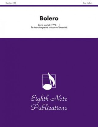 Kniha Bolero: Score & Parts David Marlatt
