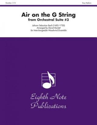 Książka Air on the G String (from Orchestral Suite #3): Score & Parts Johann Sebastian Bach