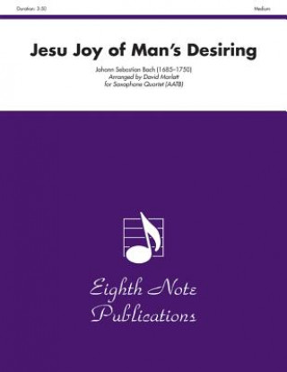 Carte Jesu Joy of Man's Desiring: Score & Parts Johann Sebastian Bach