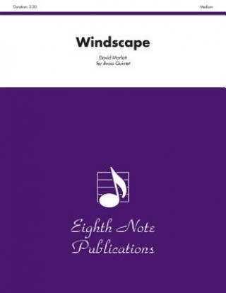 Libro Windscape: Score & Parts David Marlatt