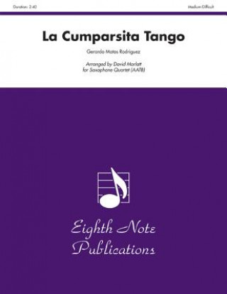 Könyv La Cumparsita Tango: Score & Parts Gerardo Matos Rodriguez