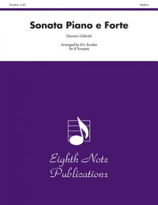 Carte Sonata Piano E Forte: Score & Parts Giovanni Gabrieli