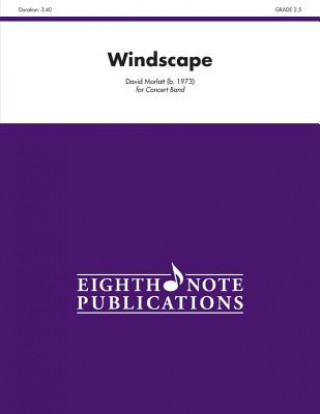 Libro Windscape: Conductor Score & Parts David Marlatt