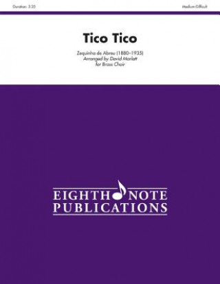 Kniha Tico Tico: Score & Parts Zequinha De Abreu