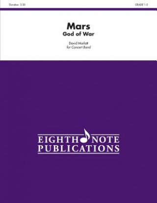 Carte Mars -- God of War: Conductor Score & Parts David Marlatt
