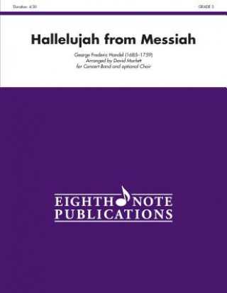 Kniha Hallelujah (from Messiah): Conductor Score & Parts George Frederick Handel