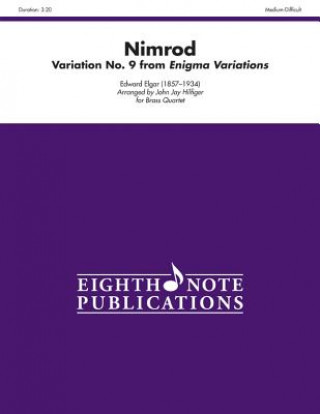 Książka Nimrod (Variation No. 9 from Enigma Variations): Score & Parts Edward Elgar