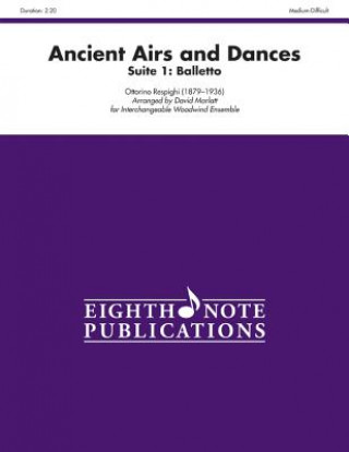 Carte Ancient Airs and Dances, Suite 1 Balletto: Score & Parts Ottorino Respighi