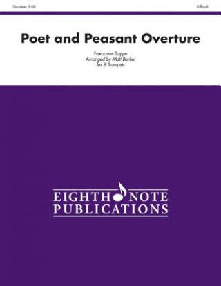 Kniha Poet and Peasant Overture: Score & Parts Franz Von Supp