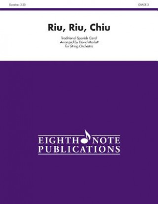 Carte Riu, Riu, Chiu: Conductor Score & Parts David Marlatt