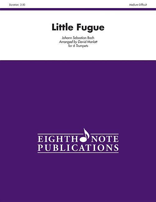 Könyv Little Fugue: Score & Parts Johann Sebastian Bach