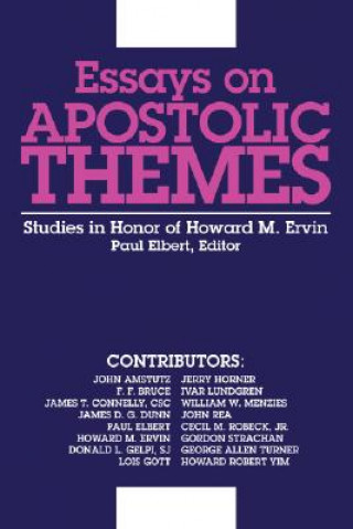 Książka Essays on Apostolic Themes Paul Elbert