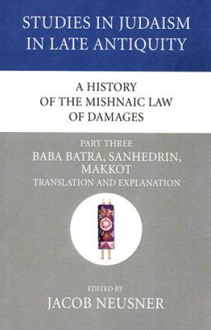 Książka History of the Mishnaic Law of Damages, Part 3 Jacob Neusner