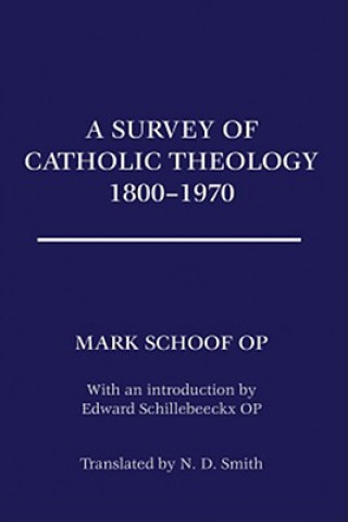 Carte Survey of Catholic Theology, 1800-1970 Ted Mark Schoof