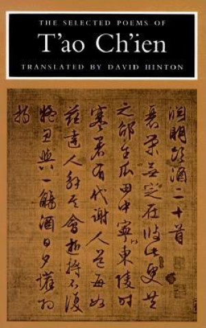 Knjiga Selected Poems of T'ao Ch'ien Tao Chien