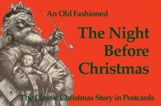 Book Night Before Christmas Postcard Book Clement Clarke Moore