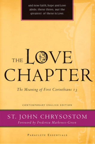 Kniha Love Chapter John Chrysostom