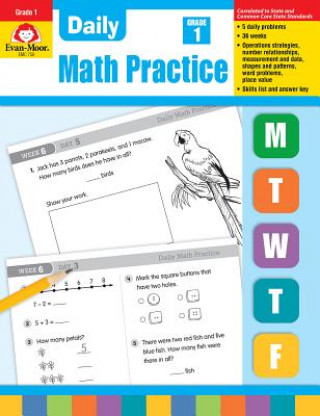 Kniha Daily Common Core Math Practice, Grade 1 Jill Norris