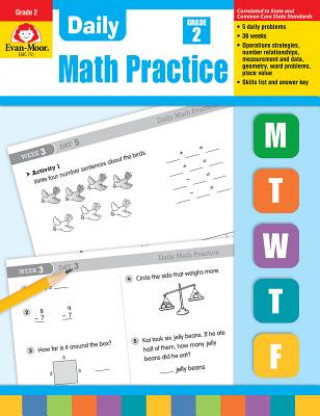 Kniha Daily Common Core Math Practice, Grade 2 Jo Ellen Moore