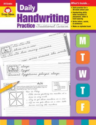 Carte Daily Handwriting Practice, Traditional Cursive Jill Norris