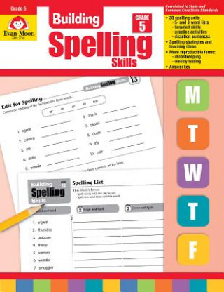 Carte Building Spelling Skills, Grade 5 Jo Ellen Moore