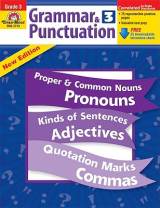 Buch Grammar & Punctuation, Grade 3 Jo Ellen Moore