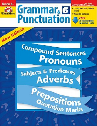 Book Grammar & Punctuation, Grade 6 Jo Ellen Moore