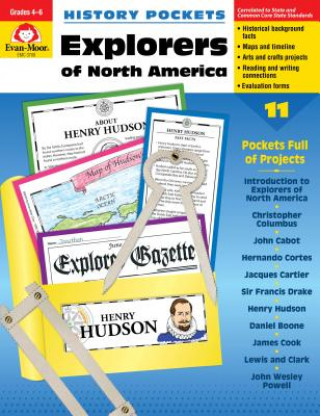 Kniha History Pockets, Explorers of North America Mike Graf