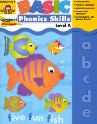 Книга Basic Phonics Skills: Level A Evan-Moor Educational Publishing