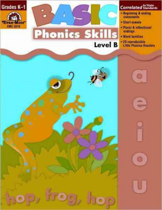 Könyv Basic Phonics Skills, Level B Evan-Moor Educational Publishers