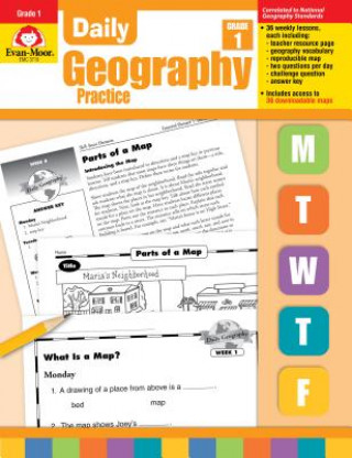 Kniha Daily Geography Practice: Grade 1 Evan-Moor Educational Publishing