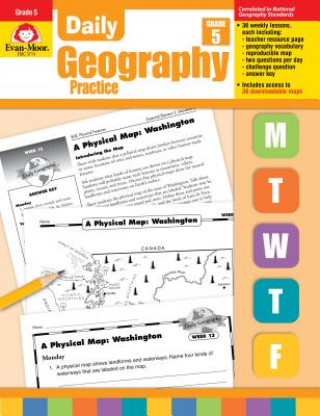 Книга Daily Geography Practice Grade 5: EMC 3714 Sandi Johnson