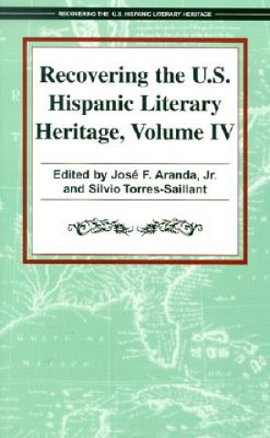 Książka Recovering the U.S. Hispanic Literary Heritage Jose Aranda