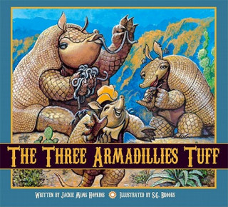 Carte The Three Armadillies Tuff Jackie Mims Hopkins