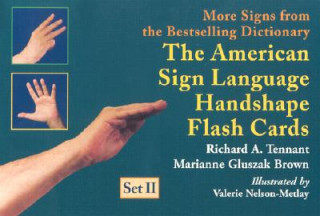 Hra/Hračka The American Sign Language Handshape Flash Cards Set II Richard A. Tennant